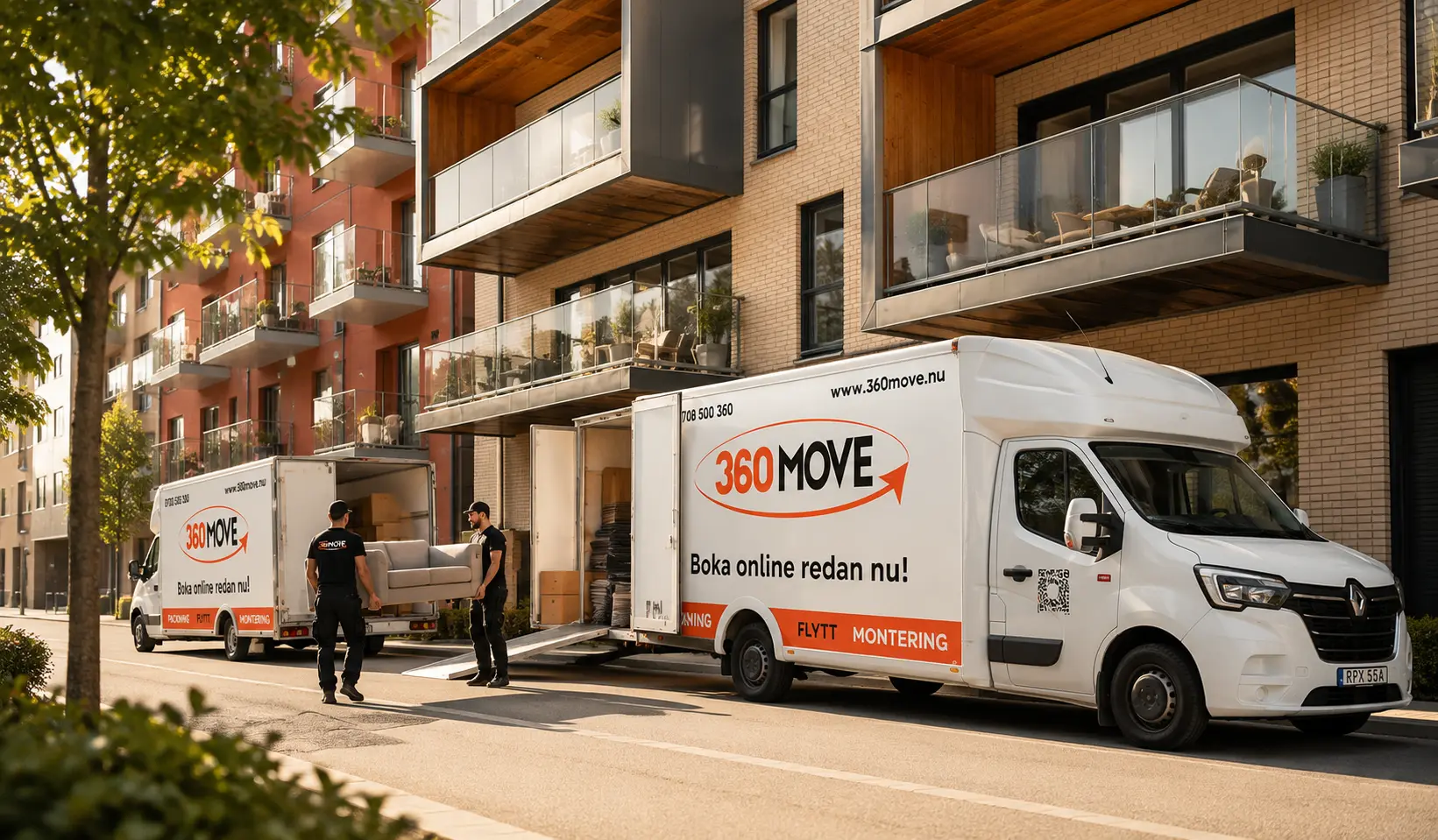 360Move hjälper kunder med flytt i Kristianstad.