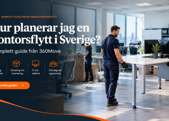 Hur planerar jag en kontorsflytt i Sverige